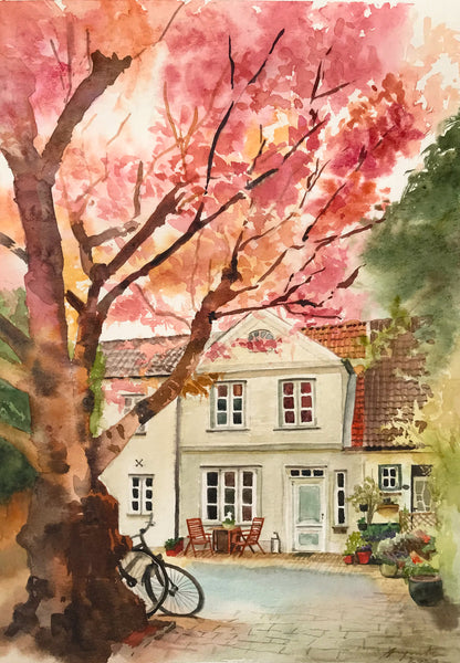 Made-to-order Watercolor Landscapes, Customized Scenery