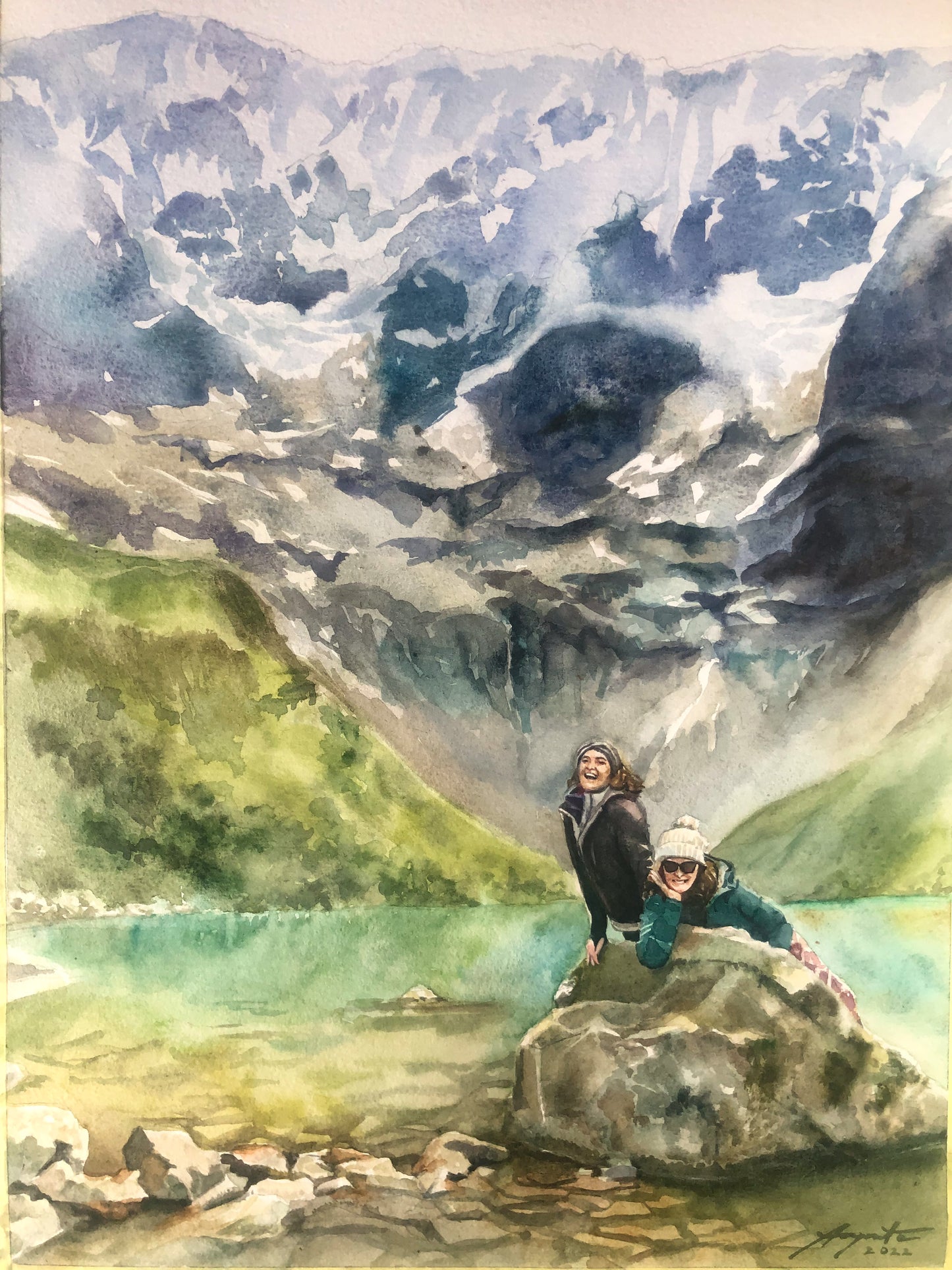 Made-to-order Watercolor Landscapes, Customized Scenery