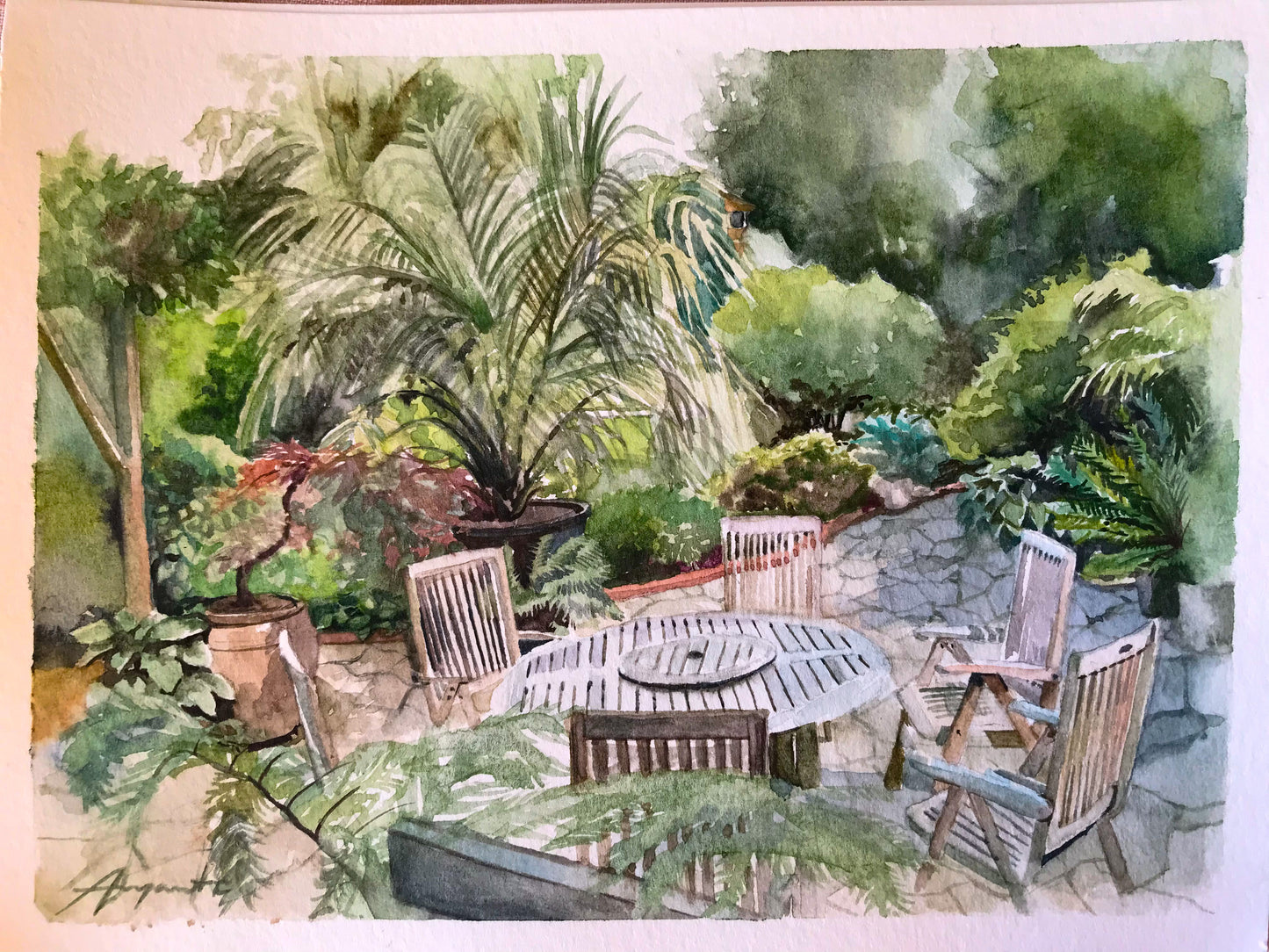 Made-to-order Watercolor Landscapes, Customized Scenery