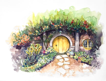 Made-to-order Watercolor Landscapes, Customized Scenery