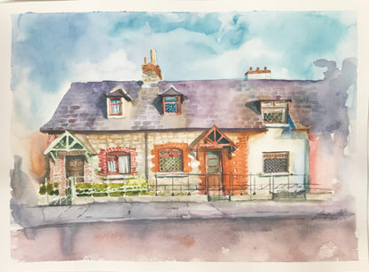 Made-to-order Watercolor Landscapes, Customized Scenery