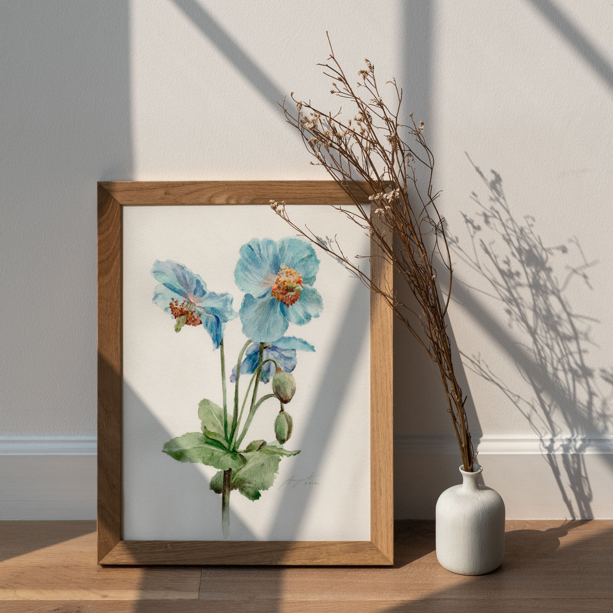 Himalayan Blue Poppy Print