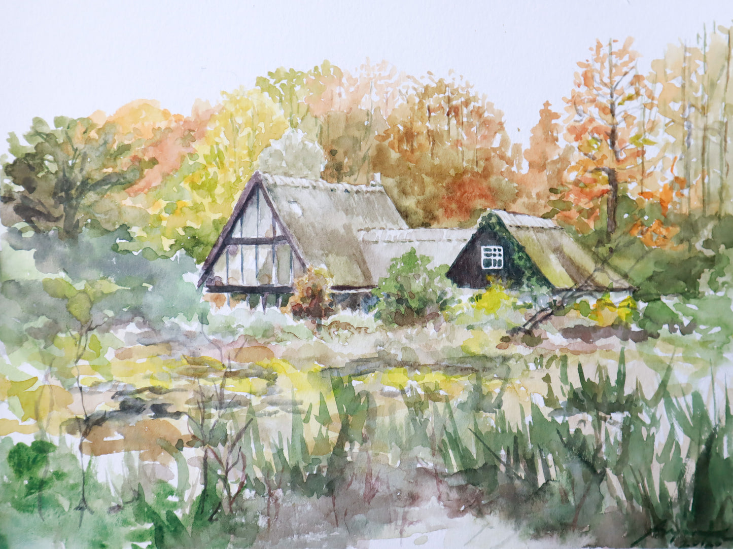 Made-to-order Watercolor Landscapes, Customized Scenery