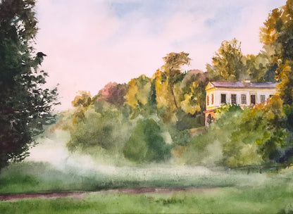 Made-to-order Watercolor Landscapes, Customized Scenery