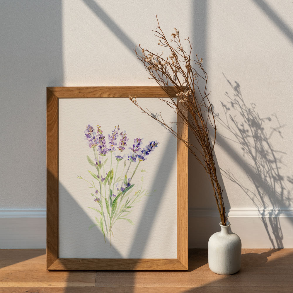 Lavender Charm Print