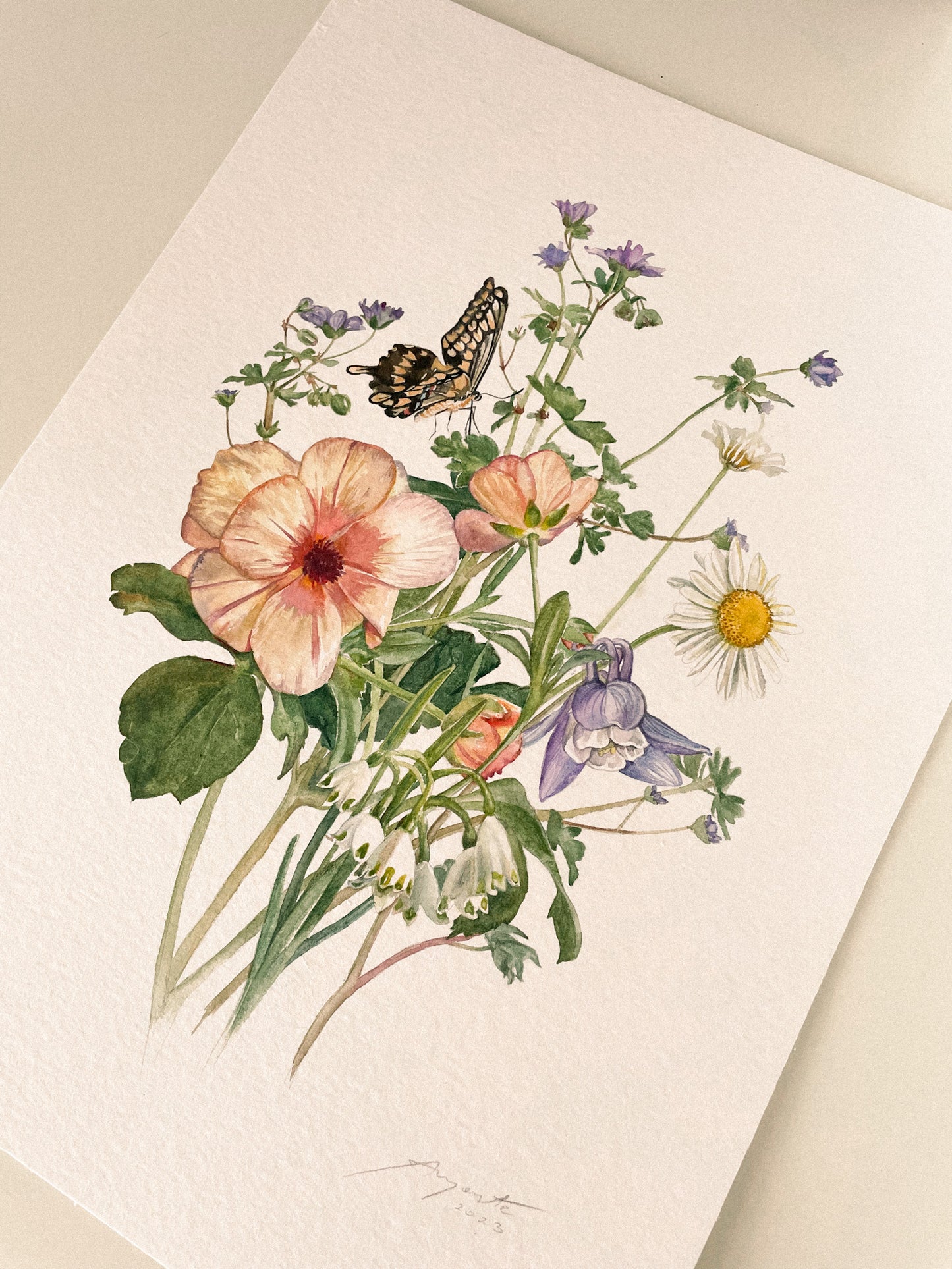 Original Painting Spring Whisper No.1